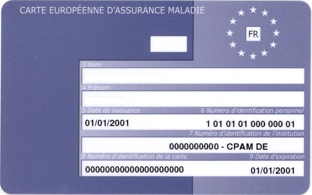 Carte Européenne d' Assurance Maladie